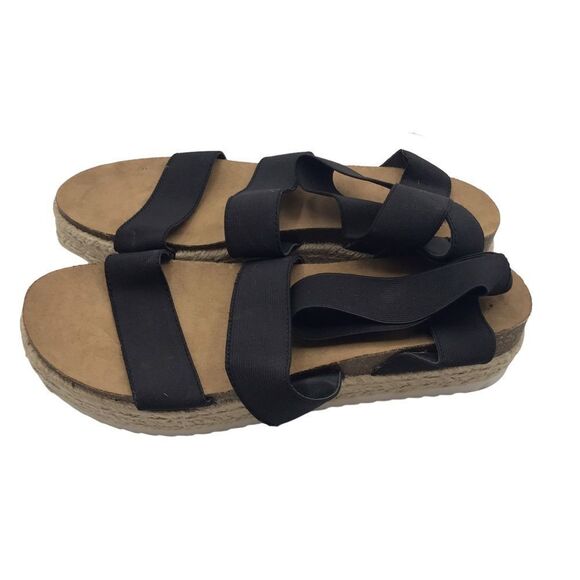 Elastic/Cork/Woven Platform Size 11 NWT - Picture 5 of 9